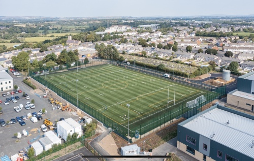 Haverfordwest High VC School sports pitch