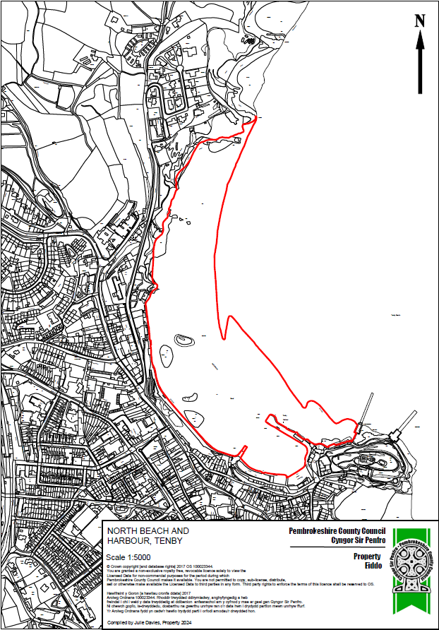 Tenby North Beach & Harbour Ice Cream Concession Pembrokeshire County