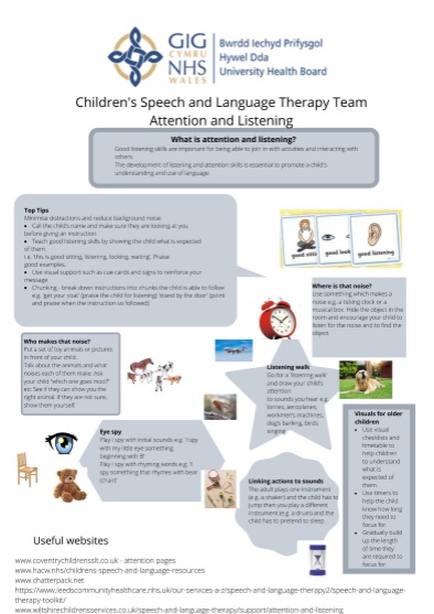 Speech, Language and Communication Needs - Pembrokeshire County Council