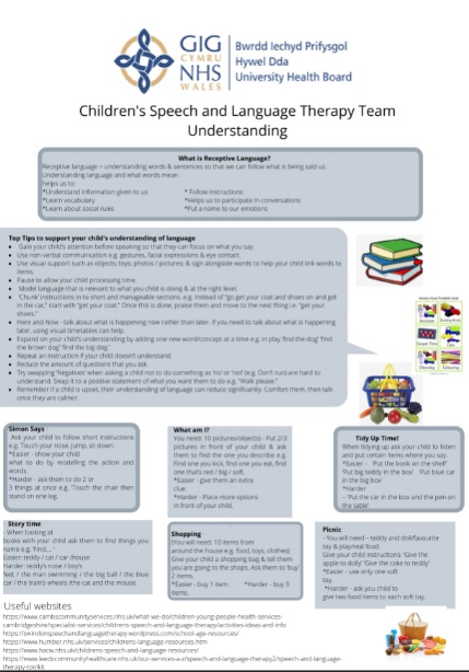 Speech, Language and Communication Needs - Pembrokeshire County Council