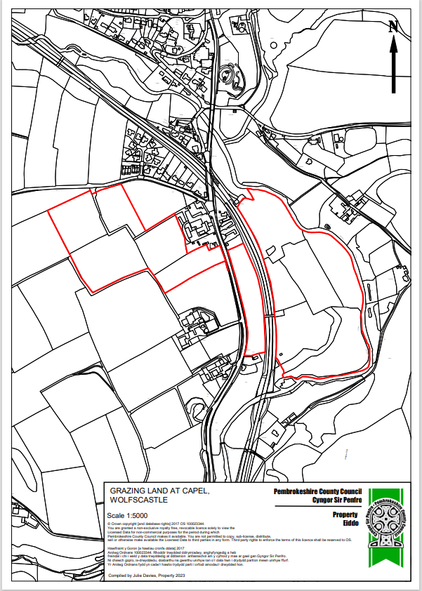Capel Land, Wolfscastle Pembrokeshire County Council